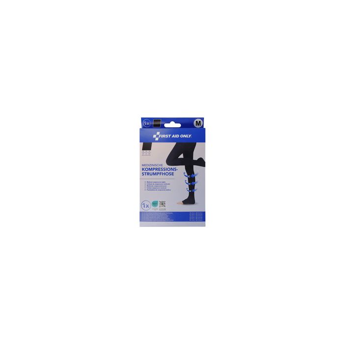 FIRST AID ONLY Collants de contention, M, noir