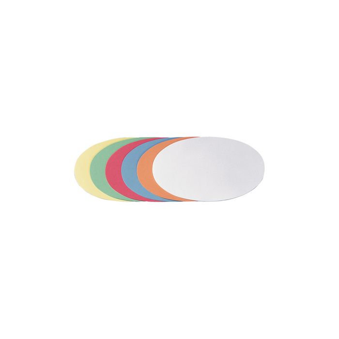 FRANKEN Carte de présentation, oval, 190 x 110 mm