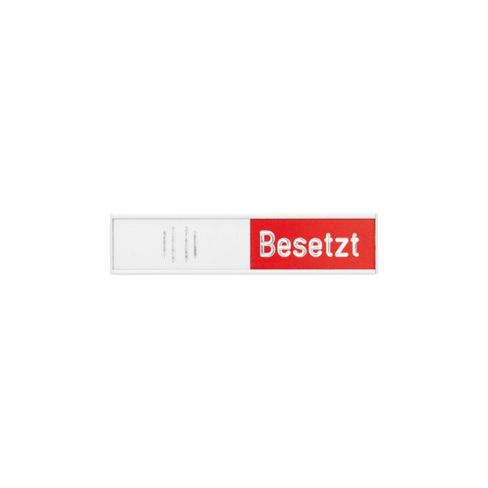 FRANKEN Hinweisschild "Frei-Besetzt", (B)102 x (H)27,4 mm