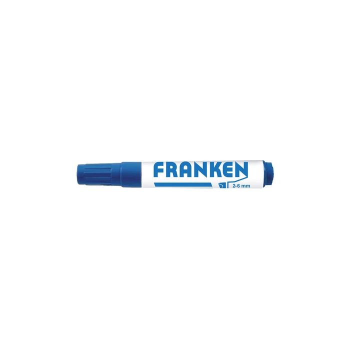 FRANKEN Marqueur pour chevalet, tracé: 2-6 mm, bleu