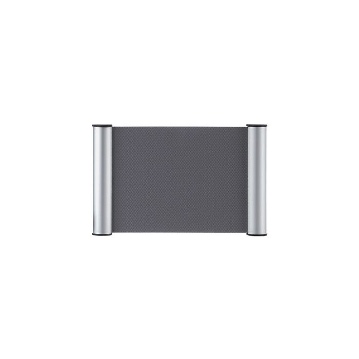 FRANKEN Plaque de porte clip, 245 x 155 mm - A5, argent