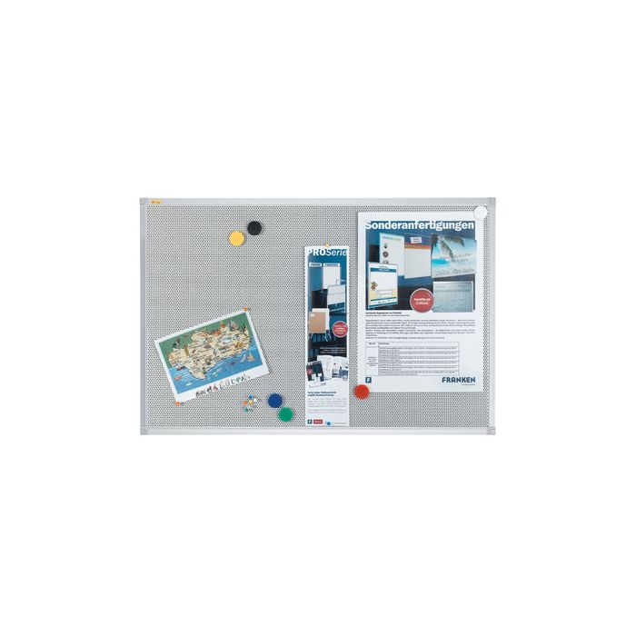 FRANKEN Tableau d'affichage magnétique X-tra!Line, gris