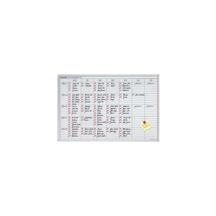 FRANKEN Tableau planning JetKalender, calendrier de semaine