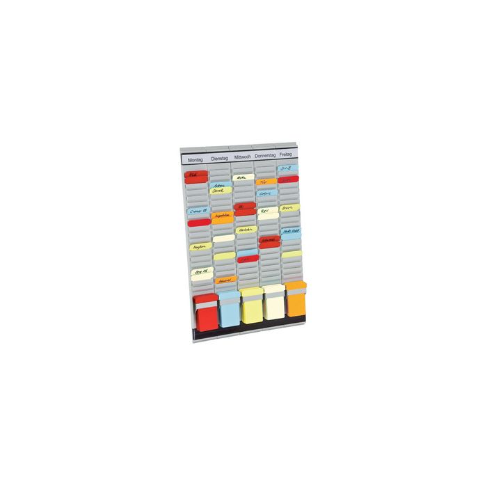 FRANKEN Tableau planning à fiches T, (L)315 x (H)490 mm