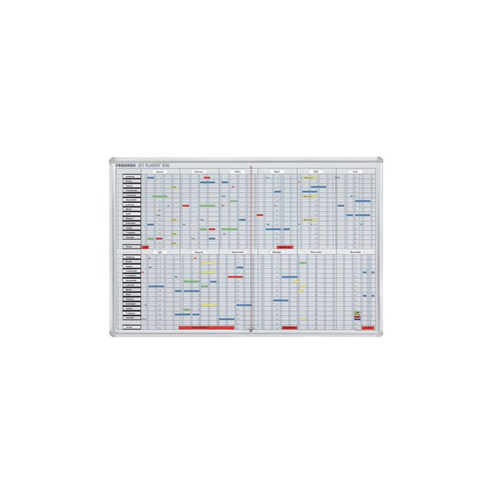FRANKEN Tableau planning et de projet "Jetplaner"