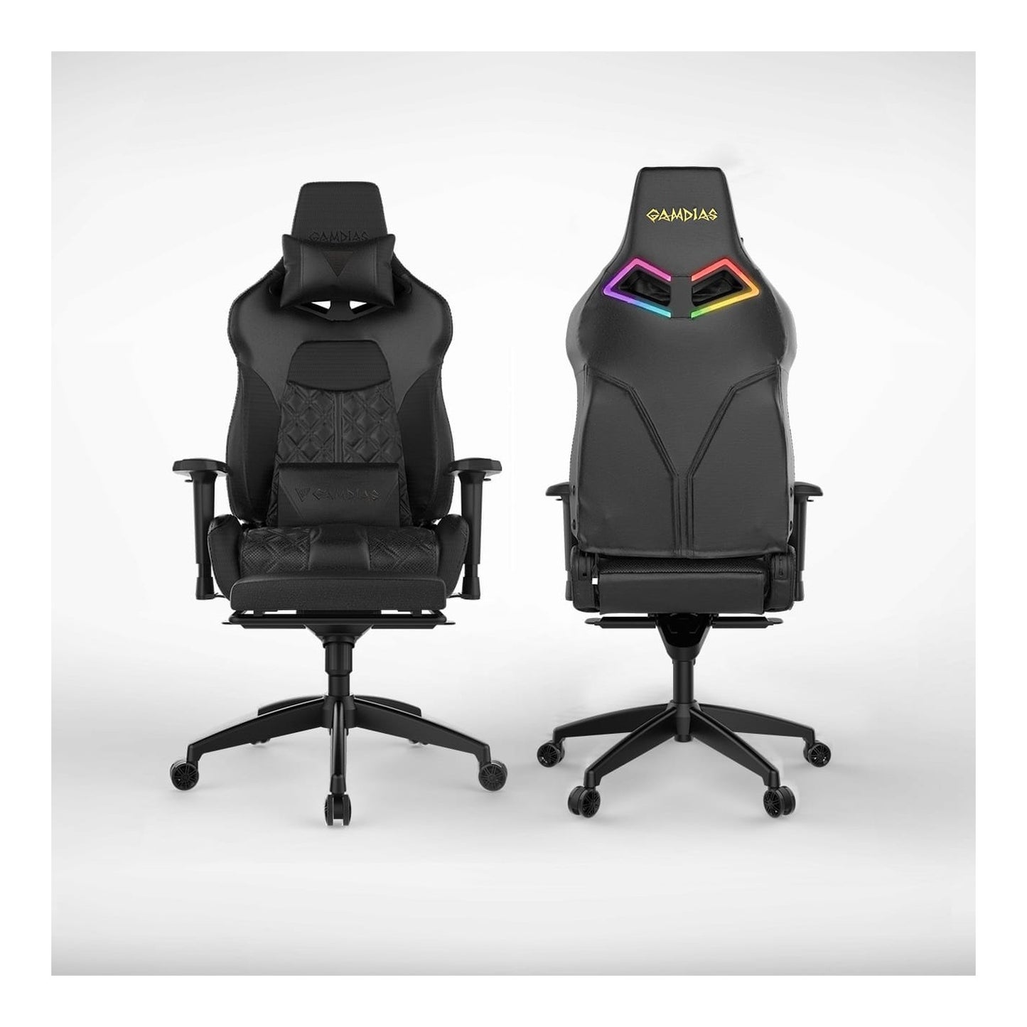 Fauteuil Gamdias Achilles P1-L RGB (Noir)
