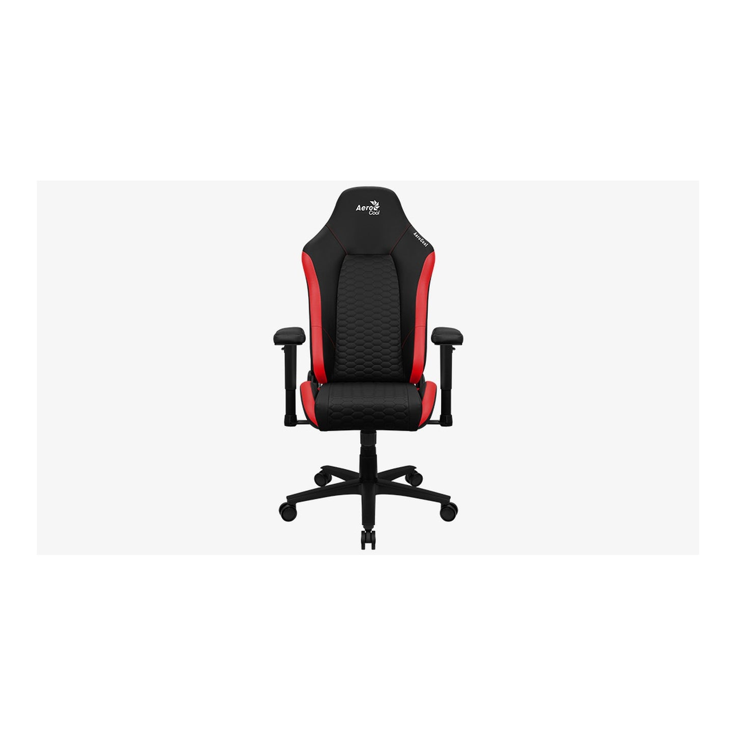 Fauteuil Gamer Aerocool Crown Leatherette (Noir/Rouge)