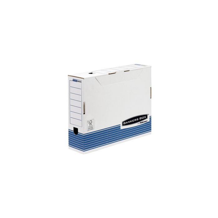 Fellowes Boîte d'archives Bankers Box SYSTEM, 100 mm, bleu x10