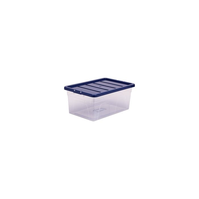 Fellowes Boîte de rangement BANKERS BOX, 38 L, transparent