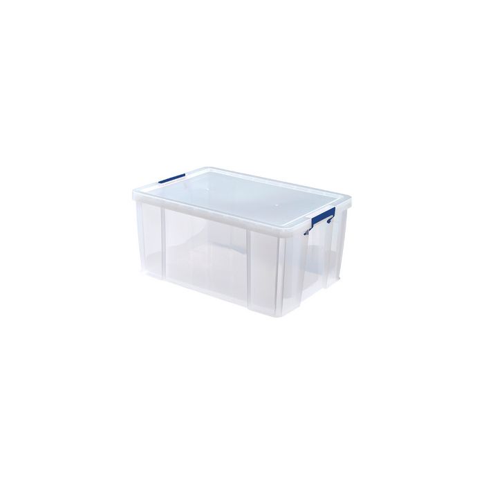 Fellowes Boîte de rangement ProStore, 70 litres, transparent