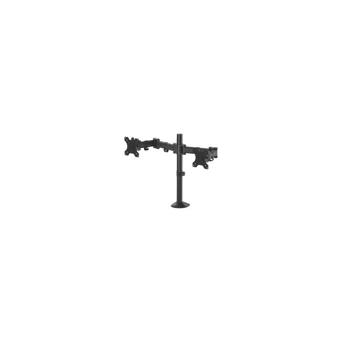 Fellowes Bras support pour écran double Reflex, noir