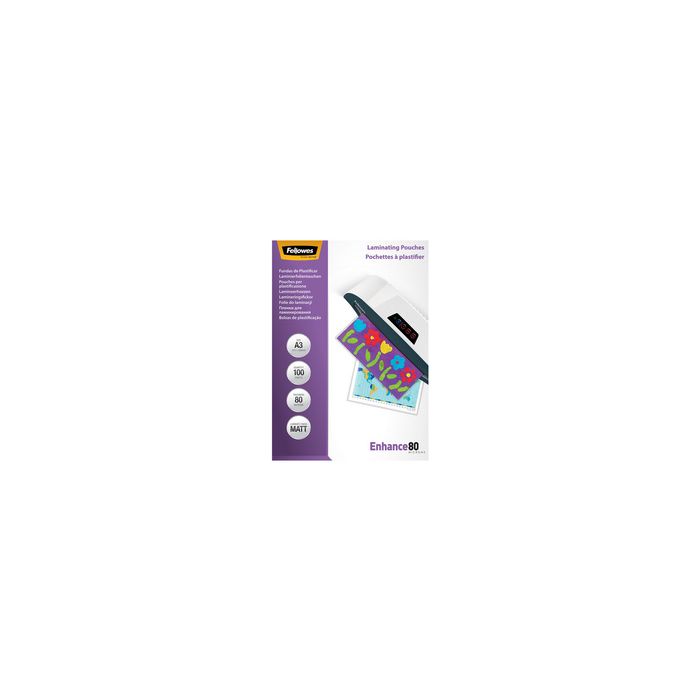 Fellowes Pochette de plastification, A4, mat, 160 microns