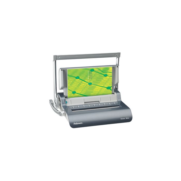 Fellowes perforelieur à anneaux métallique Quasar Wire,
