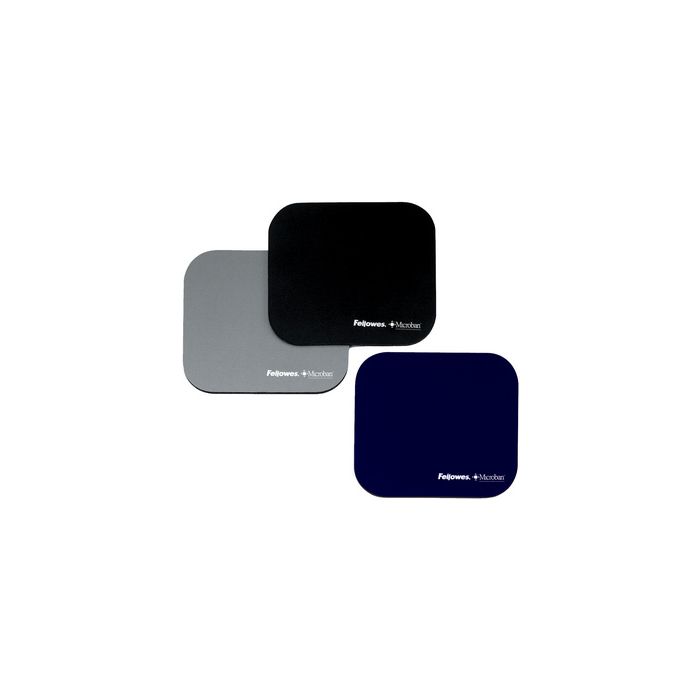 Fellowes tapis de souris Micoroban, en néoprène, argent
