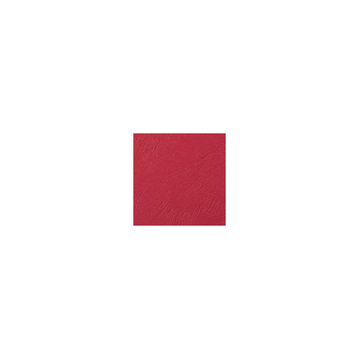 GBC Couverture de reliure Grain cuir, A4, 250 g/m2, rouge