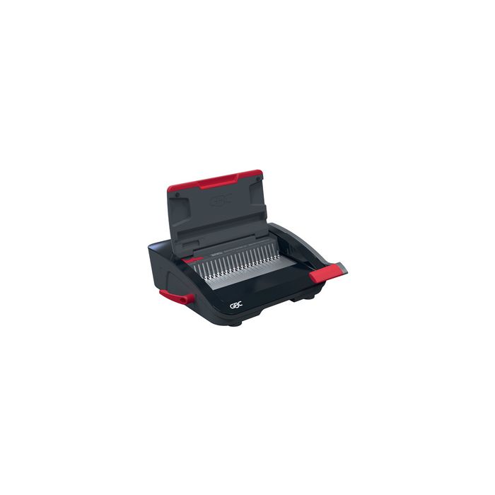 GBC Perforelieuse CombBind CB20, noir/rouge/argent
