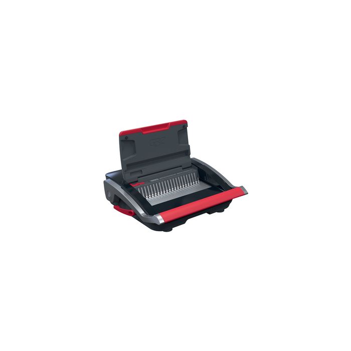 GBC Perforelieuse CombBind CB25, noir/rouge/argent
