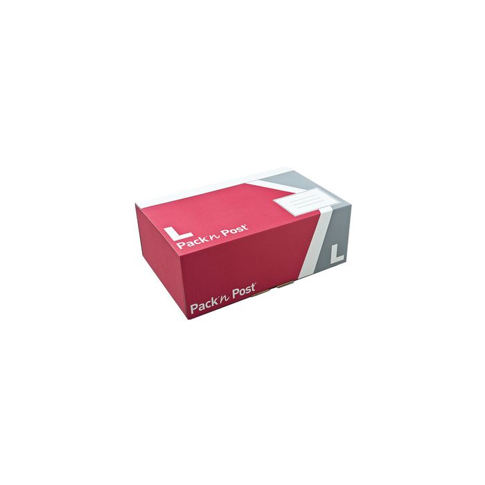 GPV Boîte postale XS, en carton, rouge / gris x20