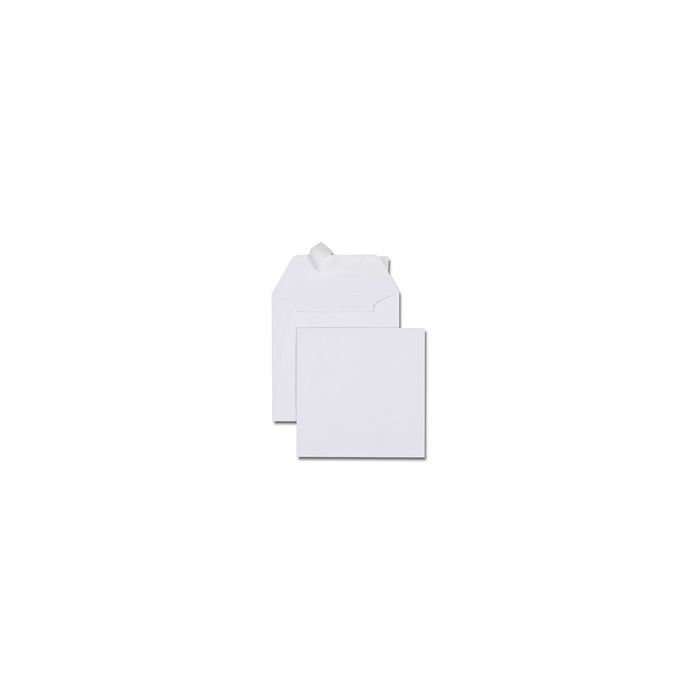 GPV Enveloppes 170 x 170 mm, sans fenêtre, blanc