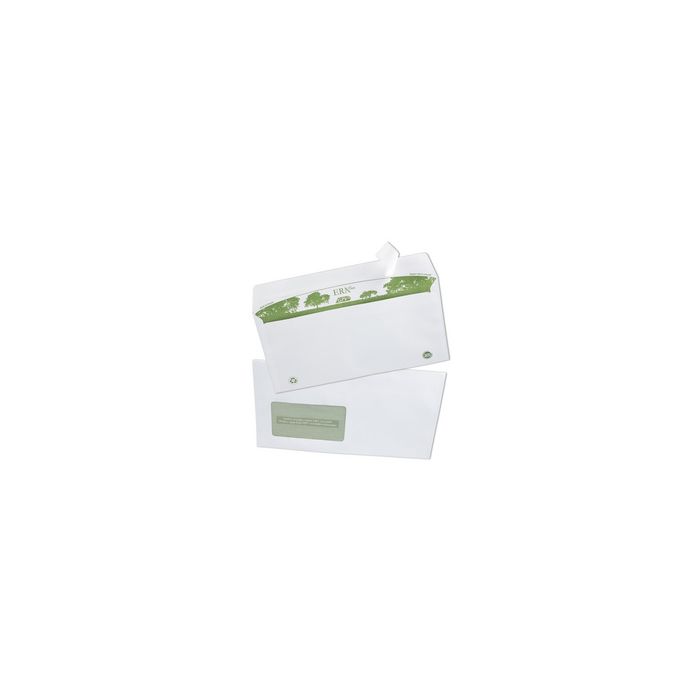GPV Enveloppes "ERAPure", DL 110 x 220 mm, avec fenêtre