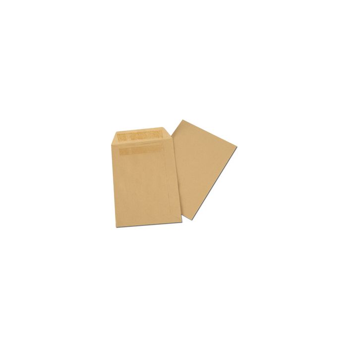 GPV Pochettes d'expédition ECO, C5, 162 x 229 mm, kraft brun