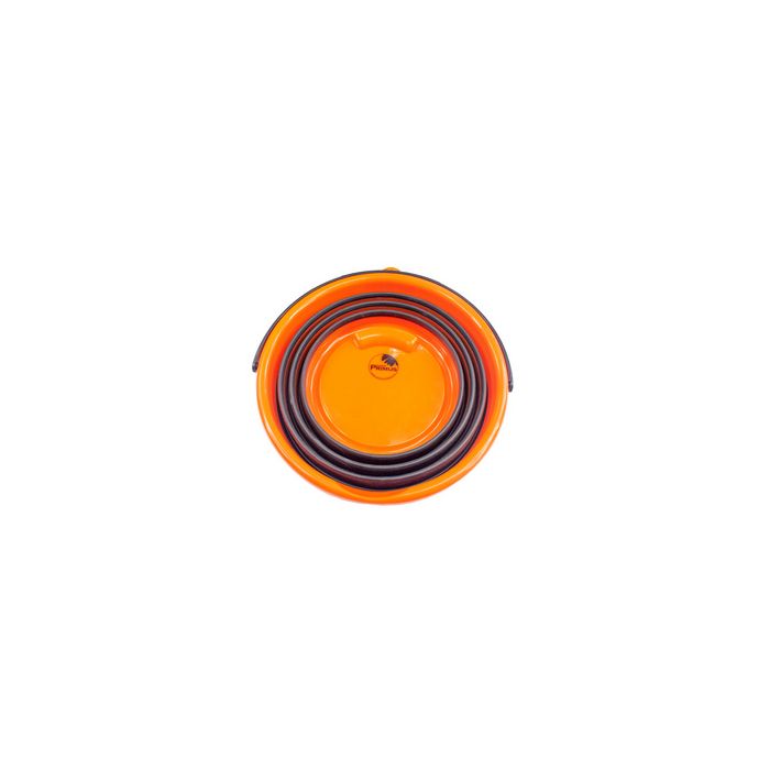 Garten PRIMUS Seau pliable, noir/orange