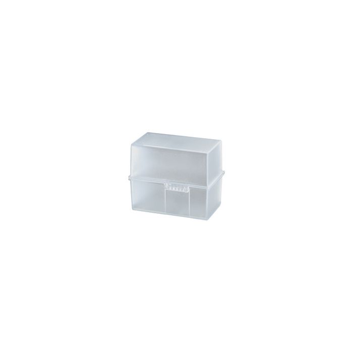 HAN Boîte à fiches, A6 paysage, plastique, blanc translucide