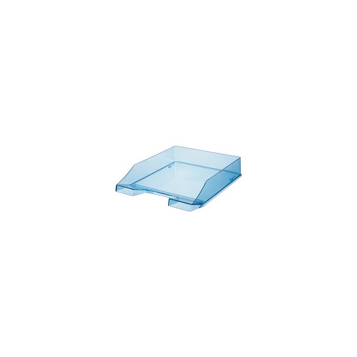 HAN Corbeille à courrier KLASSIK TRANSPARENT, A4, bleu x6