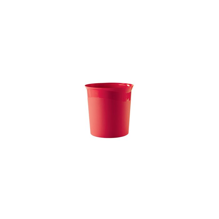 HAN Corbeille à papier Re-LOOP, 13 litres, rouge