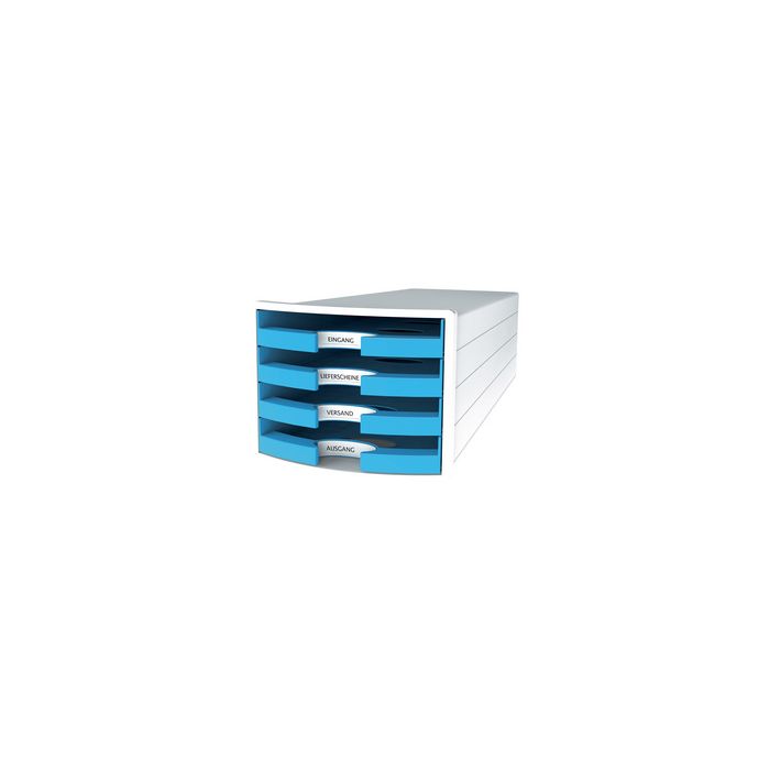 HAN Module de rangement IMPULS 2.0, 4 tiroirs ouverts, blanc