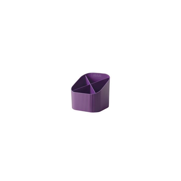 HAN Multipot à crayons Re-X-LOOP, plastique éco, violet