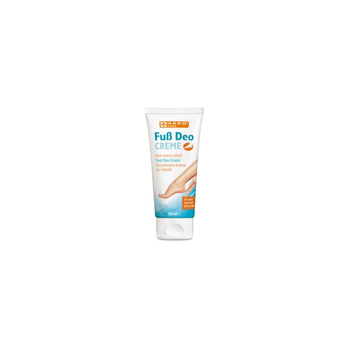 HARO Crème déodorant pour les pieds, tube de 100 ml