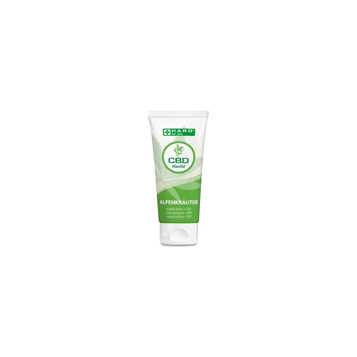 HARO Gel aux herbes alpines au CBD, tube de 100 ml