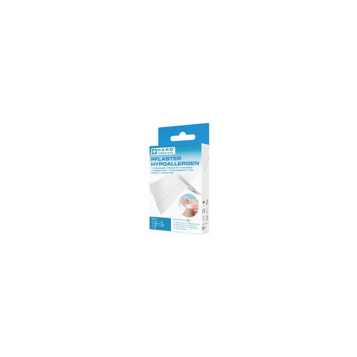 HARO Pansement hypoallergénique, 500 x 60 mm, blanc