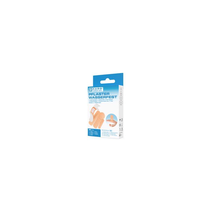 HARO Pansement imperméable, beige, pack de 20