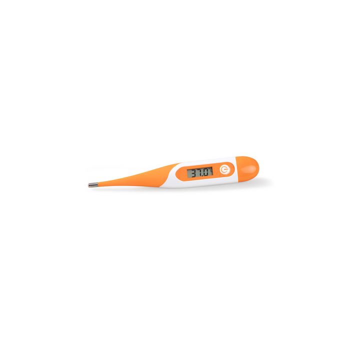 HARO Thermomètre, pointe flexible, blanc/orange