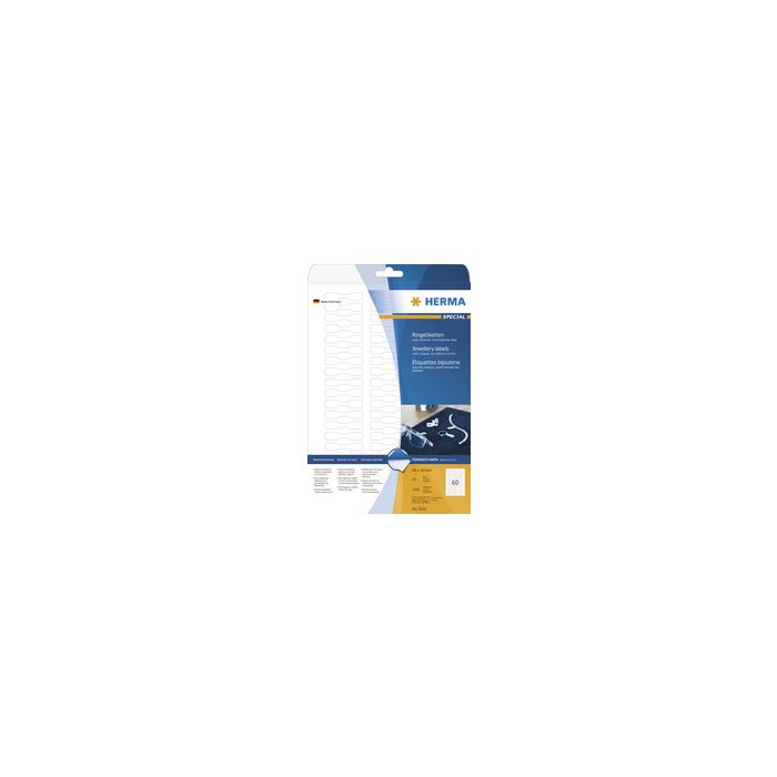 HERMA Etiquette bijouterie SPECIAL, 49 x 10 mm, blanc