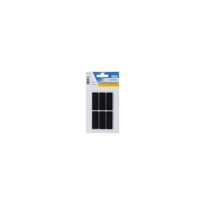 HERMA HOME Patin en feutre, 15 x 45 mm, noir