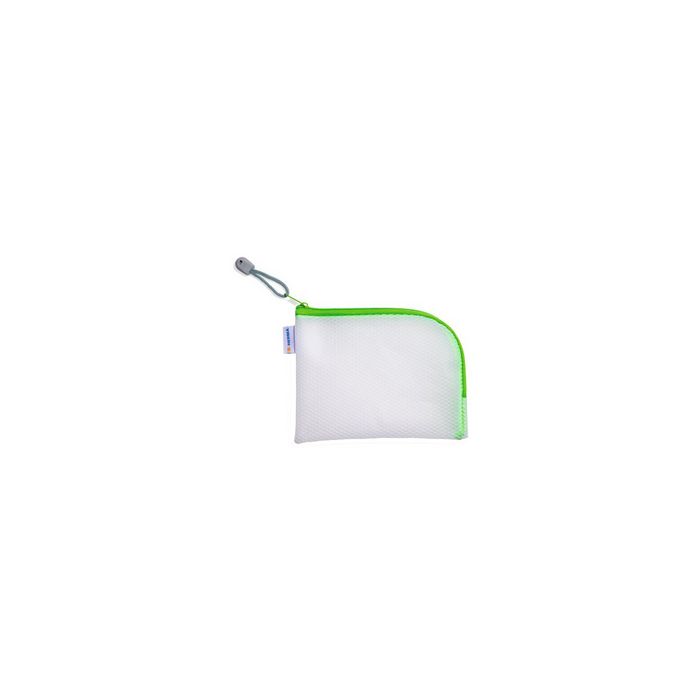 HERMA Pochette à fermeture à zip "Mesh Bags", A6, vert