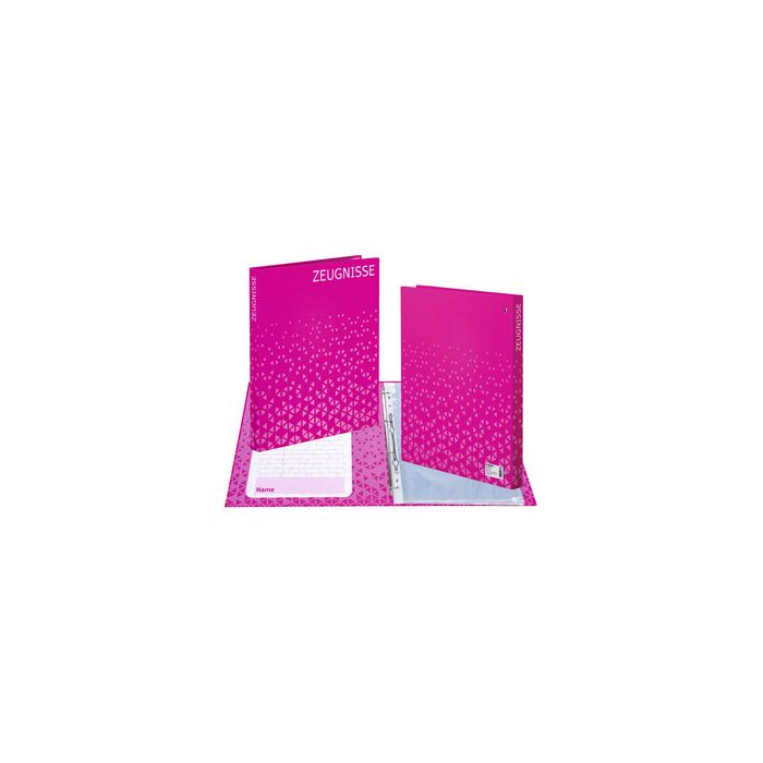 HERMA Zeugnisringbuch, DIN A4, pink