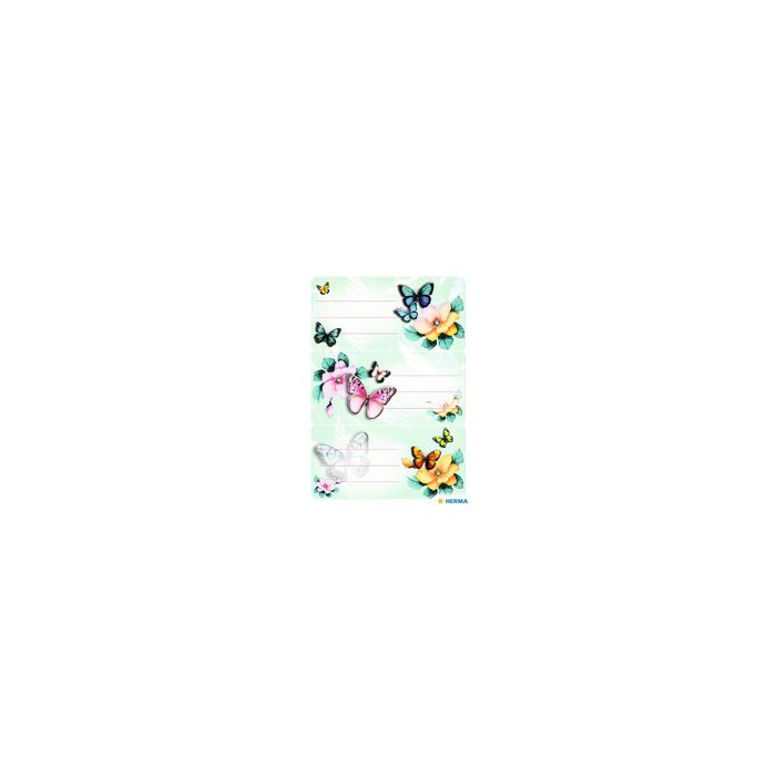 HERMA Étiquettes pour livres VARIO "Papillons", 76 x 35 mm