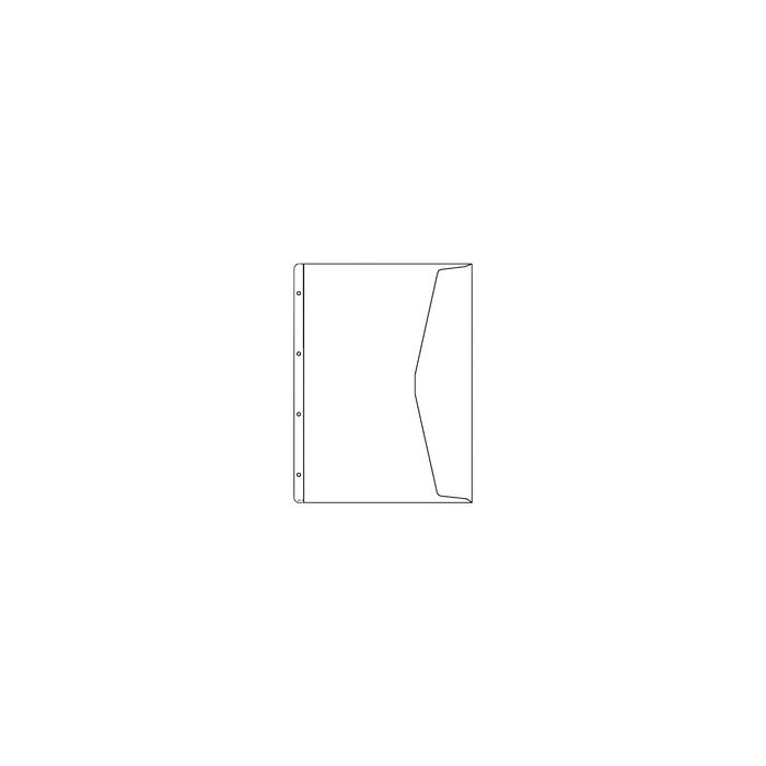 HETZEL Pochette pour documents, A4 ultra large, PVC, 0,13 mm