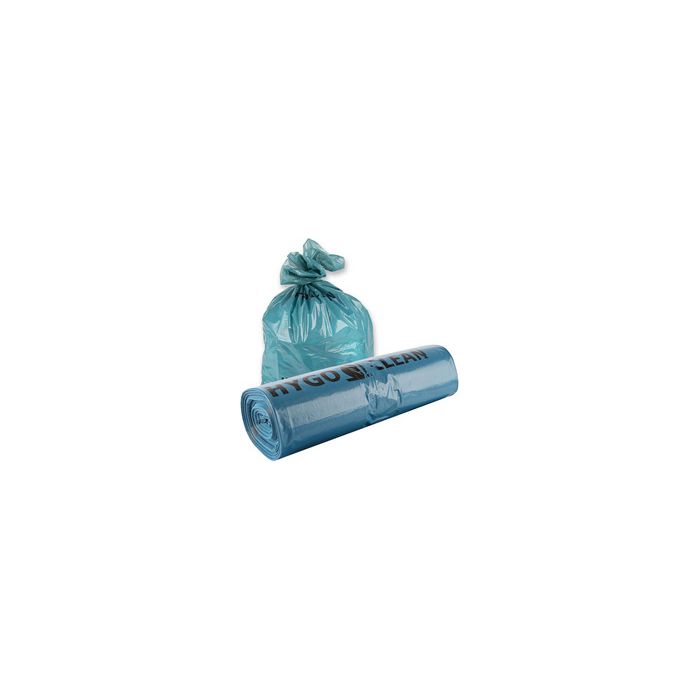 HYGOCLEAN Sac poubelle LDPE, 160 L, 60 microns, bleu x10