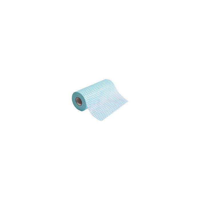 HYGOCLEAN Torchon & chiffon de nettoyage, sur rouleau, bleu