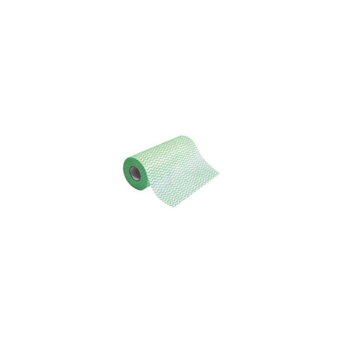 HYGOCLEAN Torchon & chiffon de nettoyage, sur rouleau, vert