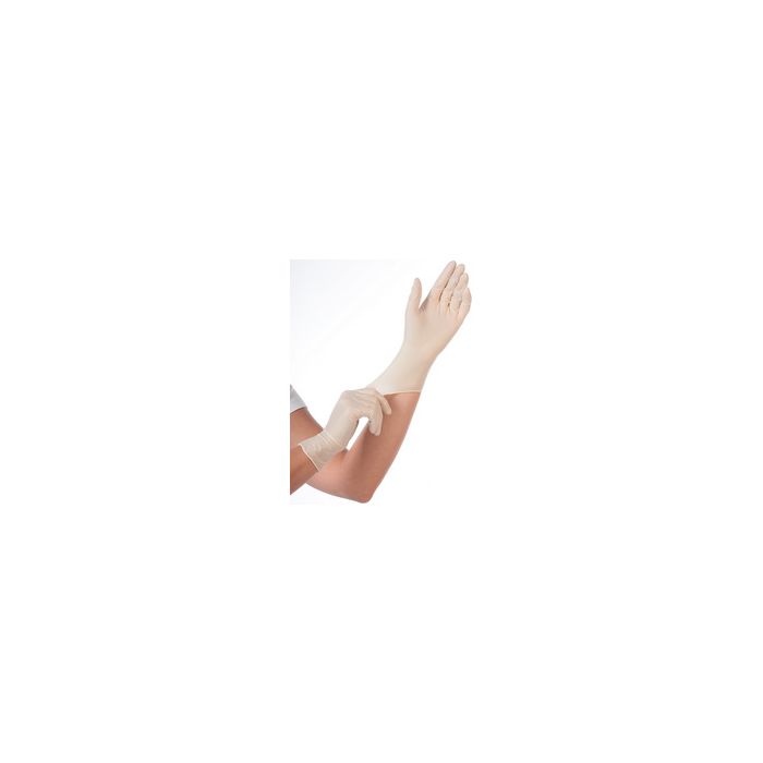 HYGONORM Gant en latex "SKIN LIGHT", L, blanc