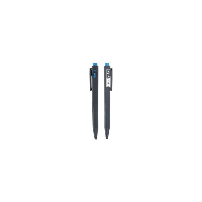 HYGOSTAR Stylo à bille rétractable DETECT, détectable, noir