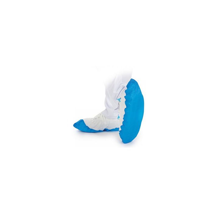 HYGOSTAR Surchaussure PP "HYGOMAT" avec semelle PE-C, blanc/