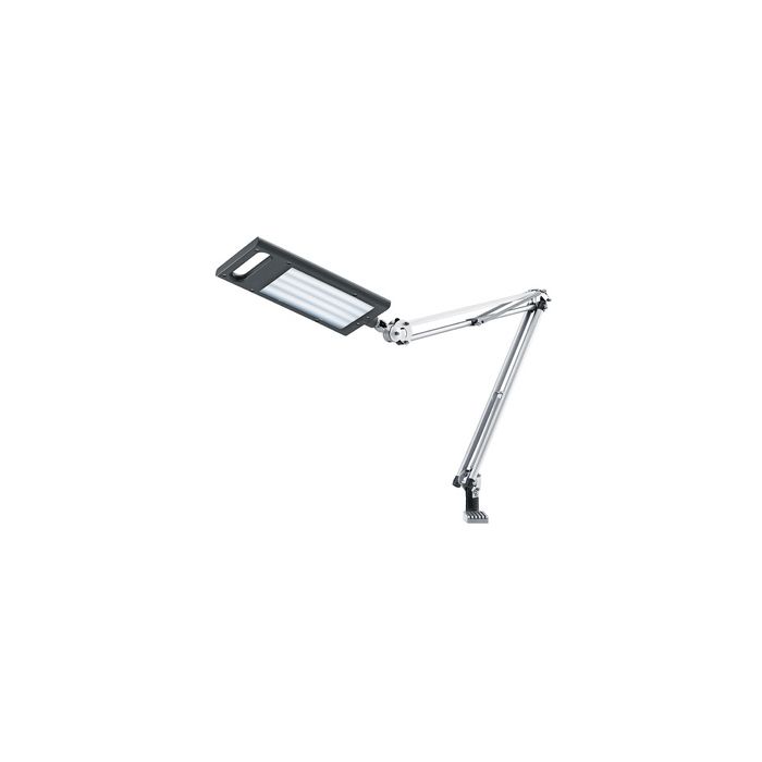 Hansa Lampe de bureau LED 4 Work, socle et pince, anthracite