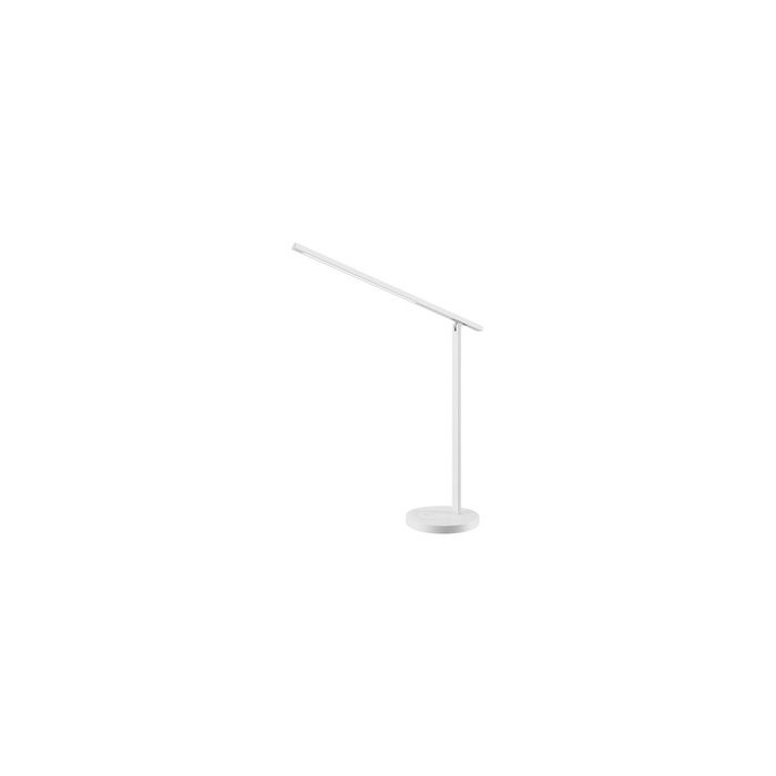 Hansa Lampe de bureau LED "Halo", socle, blanc
